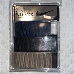 Three Nike Belts Men’s